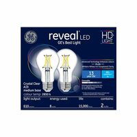 GE "Reveal" A19 LED Bulbs