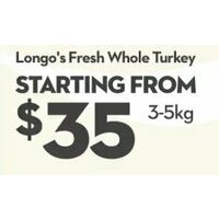 Longo's Fresh Whole Turkey