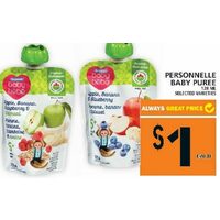 Personnelle Baby Puree