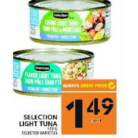 Selection Light Tuna