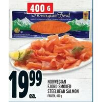 Norwegian Fjord Smoked Steelhead Salmon