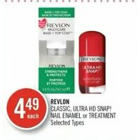 Revlon Classic, Ultra Hd Snap! Nail Enamel Or Treatment