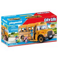 Playmobil School Bus Or T-Rex Playset