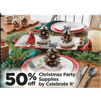 Christmas Party Supplies by Celebrate It