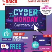 The Brick - Saving You More - Cyber Week Sale (NL) Flyer