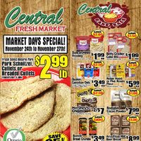 Central Fresh Market - Weekly Specials Flyer