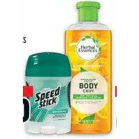 Speed Stick or Herbal Essences Personal Care