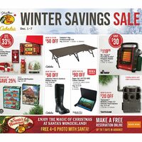 Cabelas - Weekly Deals - Winter Savings Sale (BC) Flyer