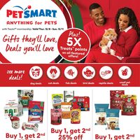 PetSmart - 4 Days Only - Gifts They'll Love, Deals You'll Love Flyer