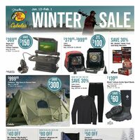 Cabelas - Winter Sale (BC) Flyer