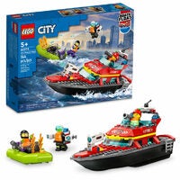 LEGO City Fire Rescue Boat 