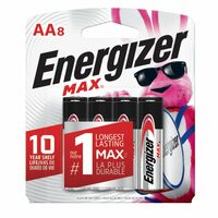 Energizer Alkaline Batteries - AA x 8