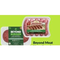 Beyond Meat Plant-Based Burgers or Johnsonville Breakfast or Dinner Sausages 