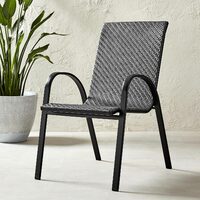 Mainstays Wicker Stacking Chair