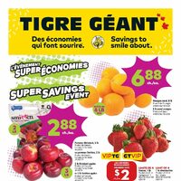 Giant Tiger - Weekly Savings - Super Savings Event (QC) Flyer