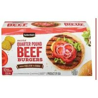 Selection Beef Burgers