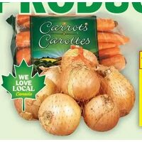 Carrots or Yellow Onions