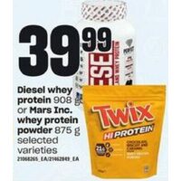 Diesel Whey Protein Or Mars Inc Whey Protein Power