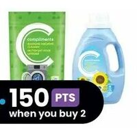Compliments 2x Fabric Softener Sheets Stain Remover or Washing Machine Cleaner