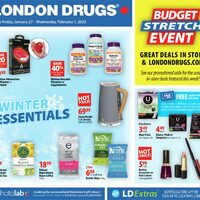 London Drugs - Weekly Deals - Winter Essentials Flyer