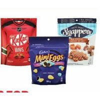 Nestle, Cadbury Or Snappers Bagged Chocolate