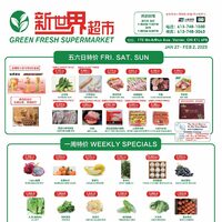 Green Fresh Supermarket - Weekly Specials Flyer