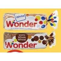 Wonder White or Whole Wheat Bread