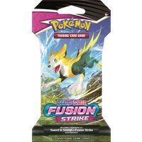 Pokemon Sword And Shield "Fusion Strike" Sleeved Booster