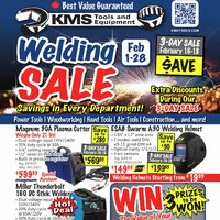 KMS Tools - Welding Sale Flyer