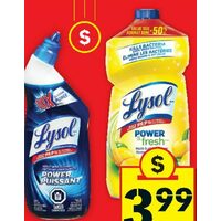 Lysol Cleaners