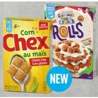 General Mills Cinnamon Toast Crunch Rolls or Chex Corn Cereal