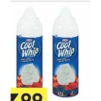 Kraft Cool Whip Aerosol Topping