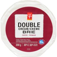 PC Blue Menu Light Brie Cheese or PC Double Cream Brie