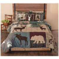 White River Lodge View Complete Bedding Set 