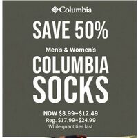 Columbia Men's & Women's Columbia Socks 