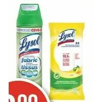 Lysol Disinfecting Wipes Or Spray