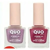 Quo Beauty Artificial Nails, Ever Green Or Xtreme FX Nail Enamel