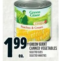 Green Giant Canned Vegetables