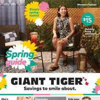 Giant Tiger - Spring Guide Flyer