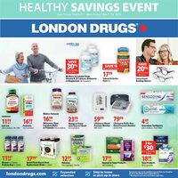 London Drugs - Healthy Savings Event Flyer