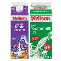 Neilson 18% Table Cream or Buttermilk 1%