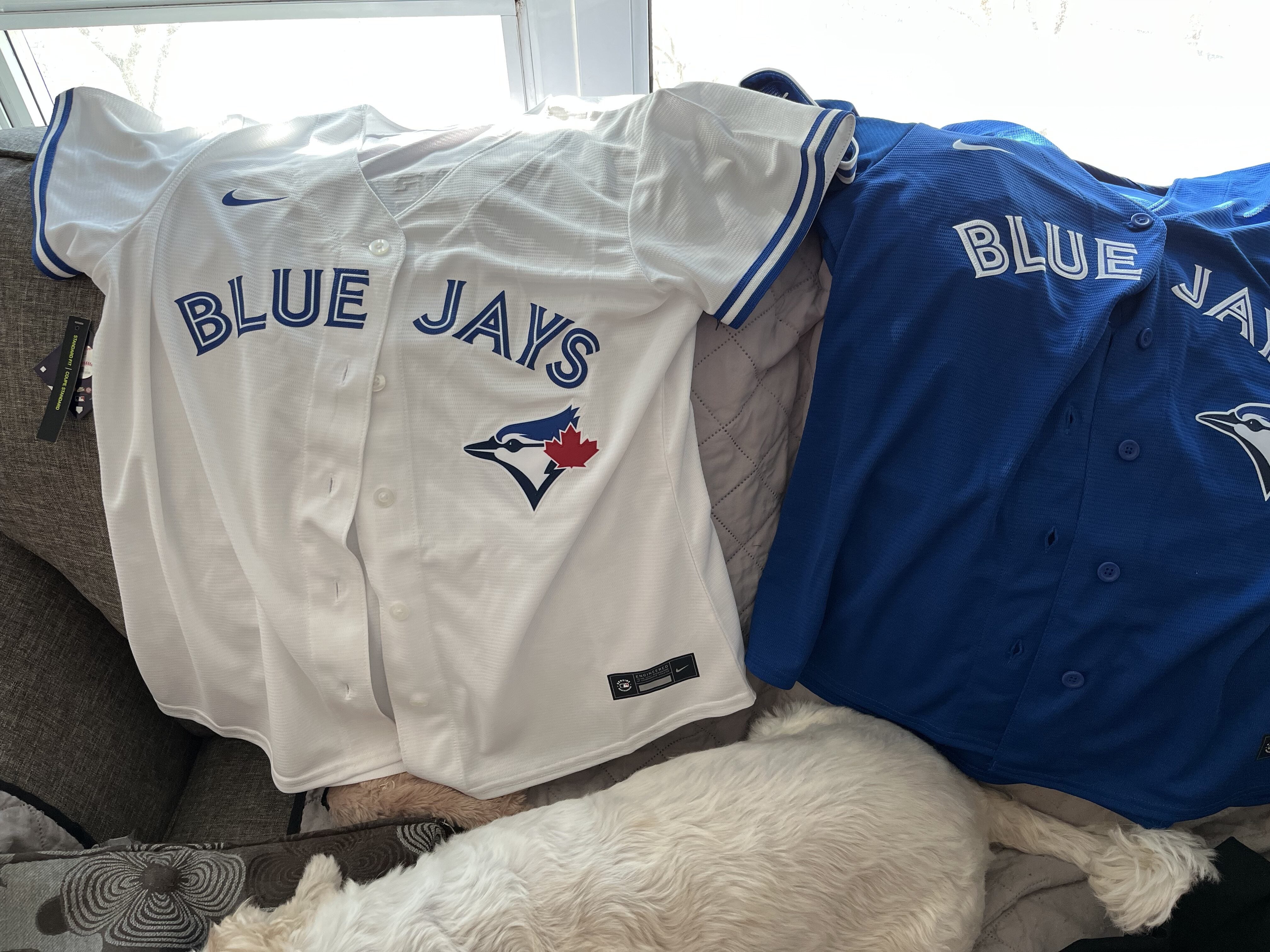 Toronto Blue Jays] Toronto Blue Jays jersey swap. April 13-15
