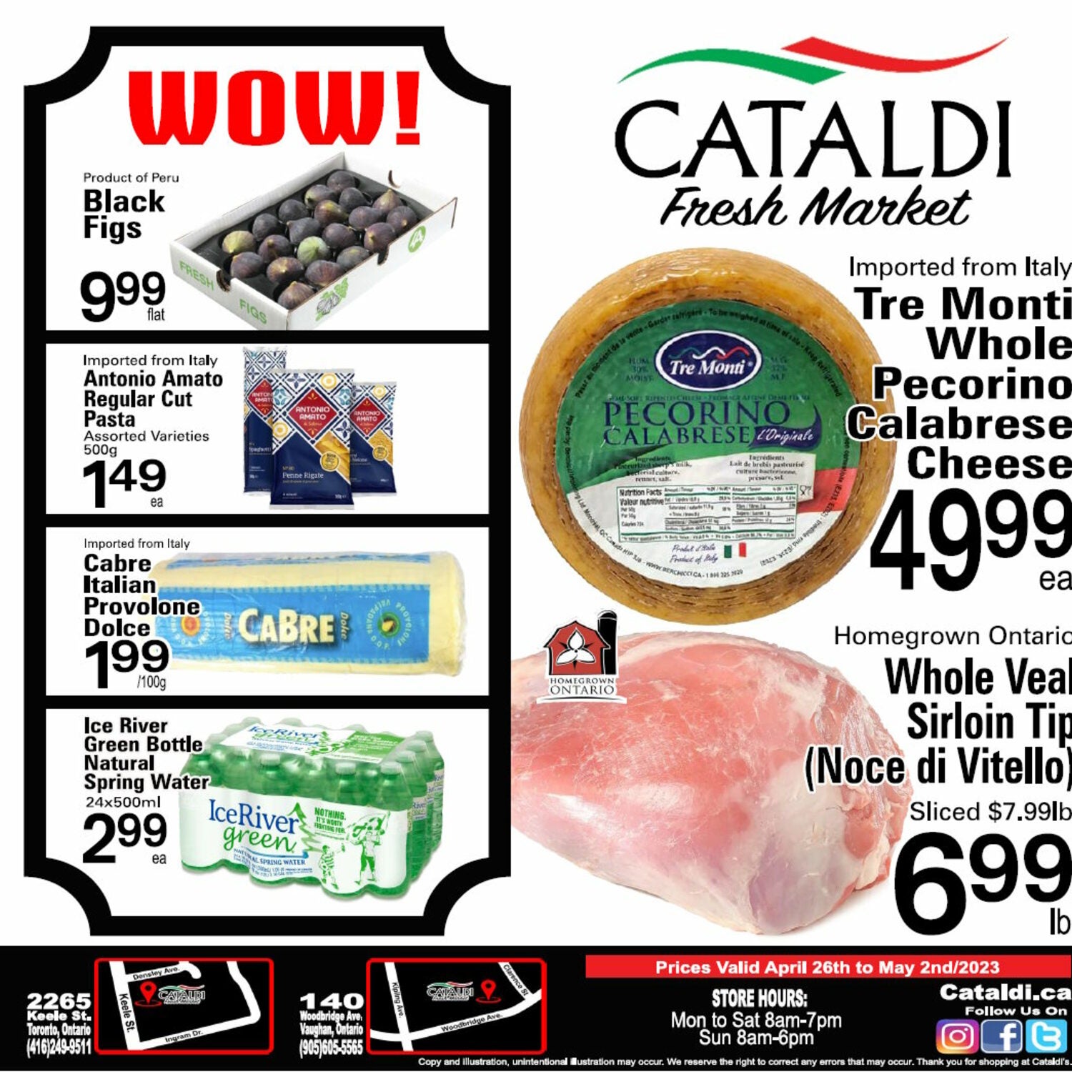 Cataldi Fresh Market Weekly Flyer - Weekly Specials - Apr 26 – May 2 -  RedFlagDeals.com