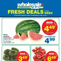 Wholesale Club - Fresh Deals of The Week (ON) Flyer