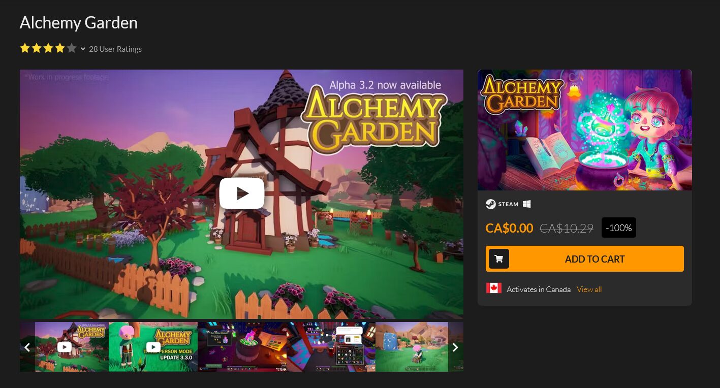 Get a Free Alchemy Garden Steam Key at Fanatical