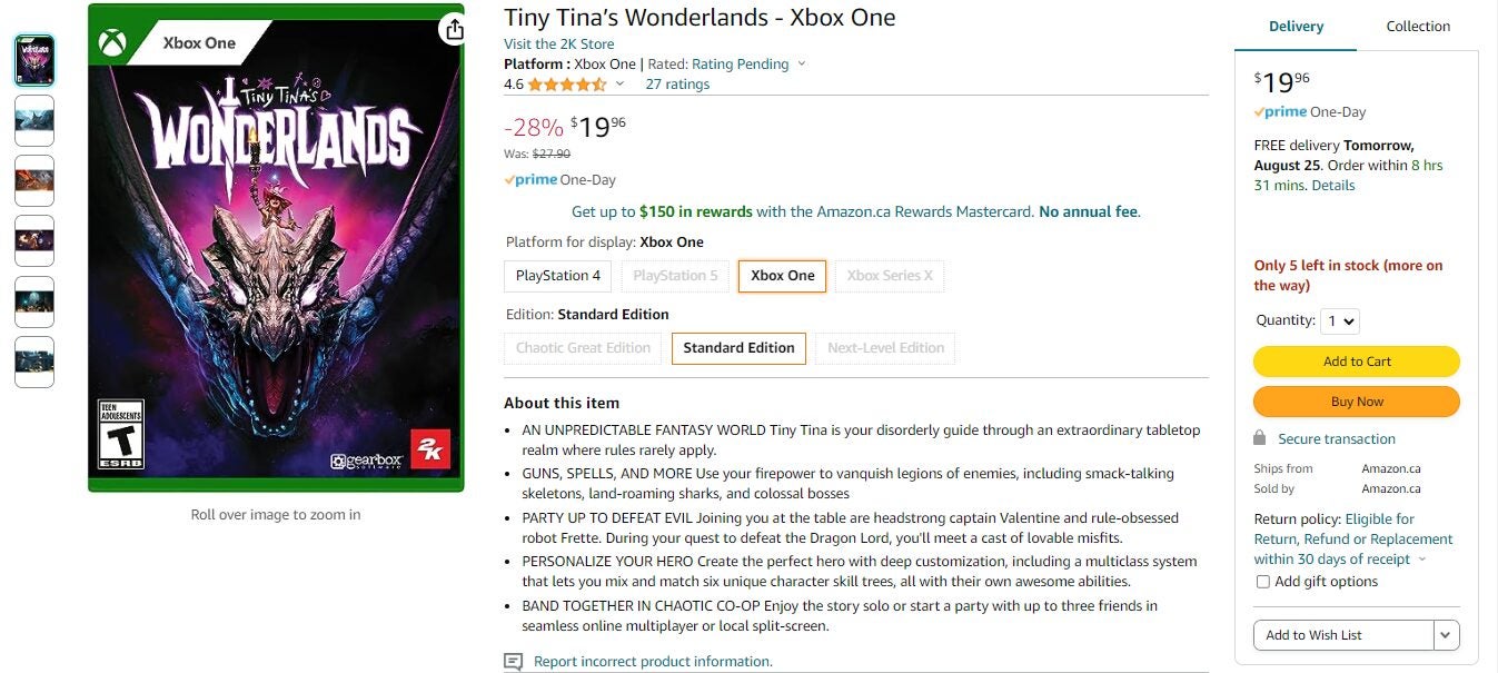 Games Like 'Tiny Tina's Wonderlands' to Play Next - Metacritic