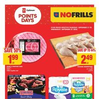 No Frills - Weekly Savings - Points Days (NB/NS/PE) Flyer