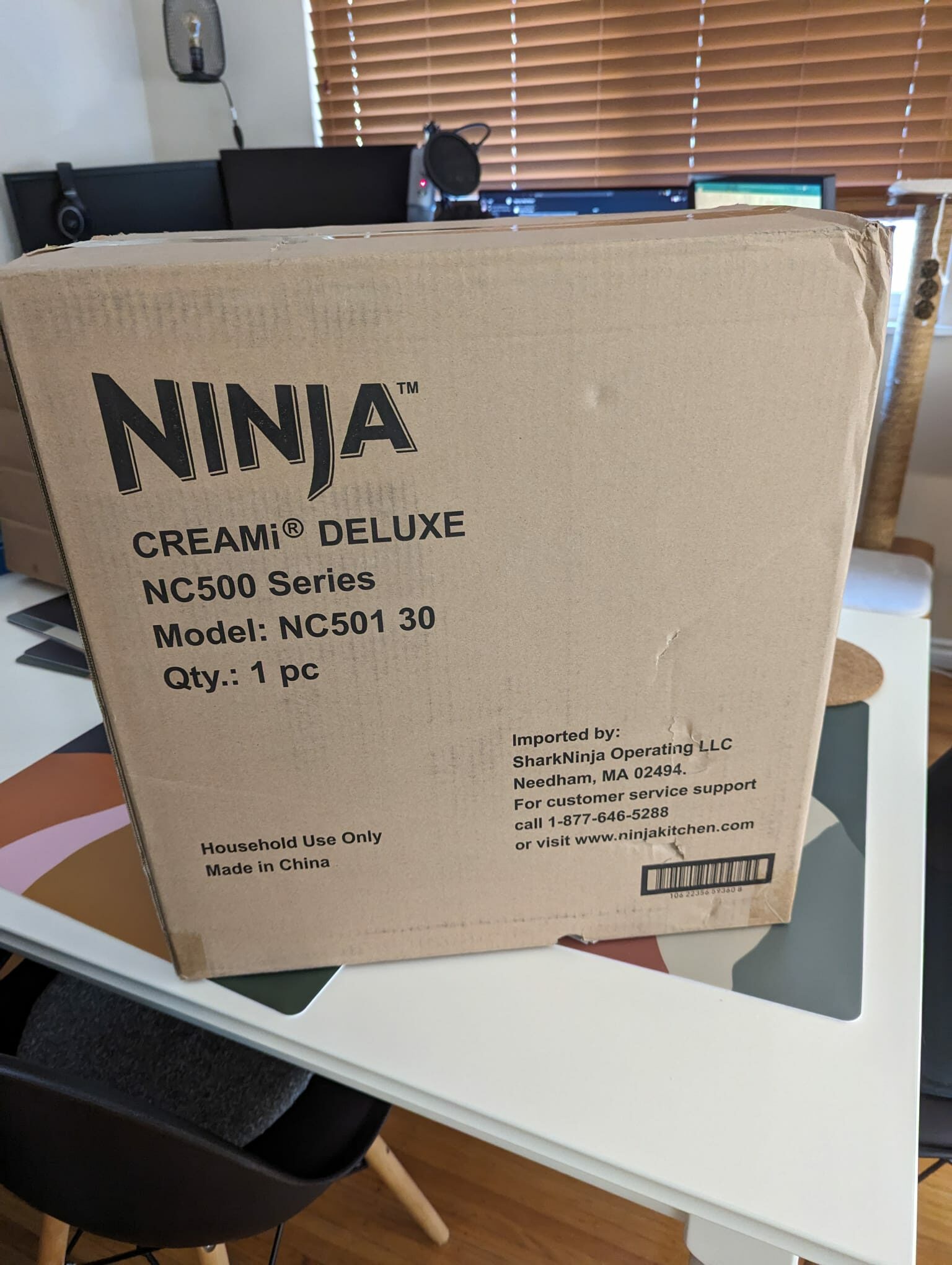 Open Box Ninja NC501 CREAMi Deluxe 11-in-1 Ice Cream and