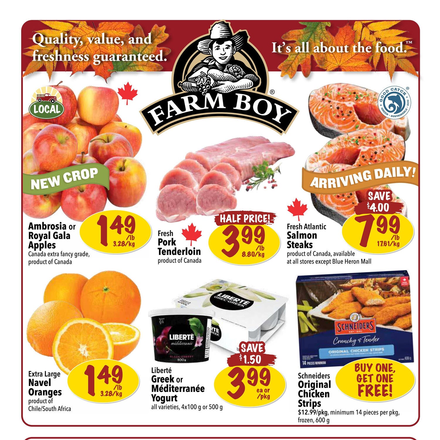 Farm Boy Weekly Flyer - Weekly Savings - Oct 12 – 18 - RedFlagDeals.com