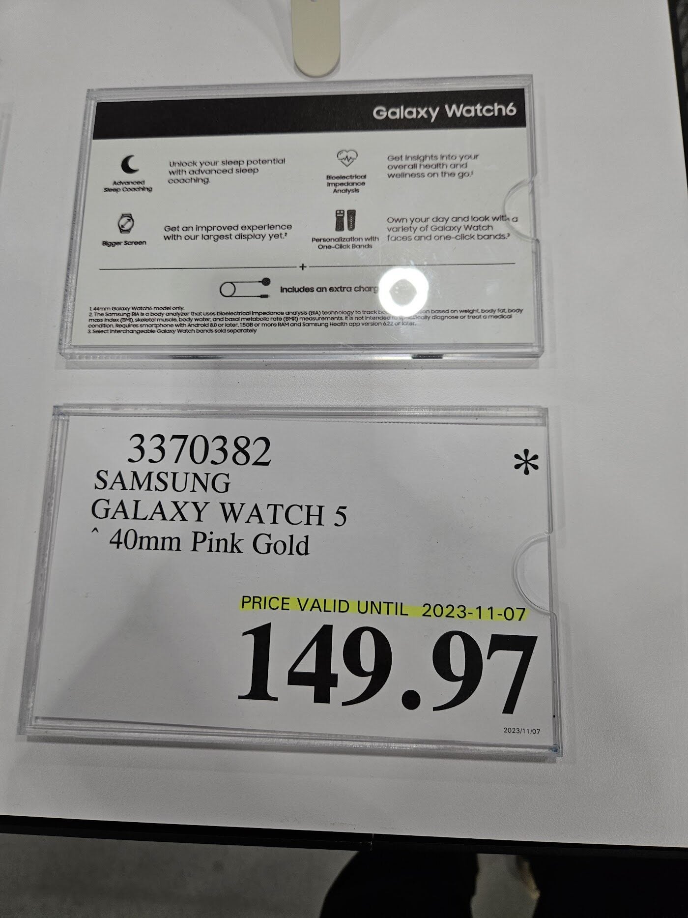 Samsung rose cheap gold watch costco